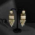 Luxury Golden Earring – Premium High-Fashion Collection - Image 2