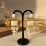 Luxury Golden Earring – Premium High-Fashion Collection - Image 3