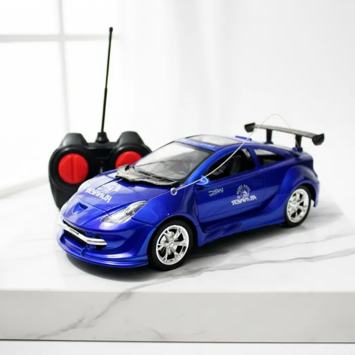 AhsanCart Blue Remote Control Sports Car for Kids